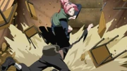 Sakura defeats "Neji".