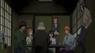 Orihime listens as Urahara reveals his plan.