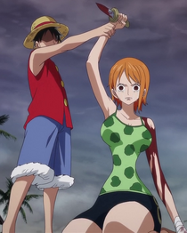 Luffy Stops Nami