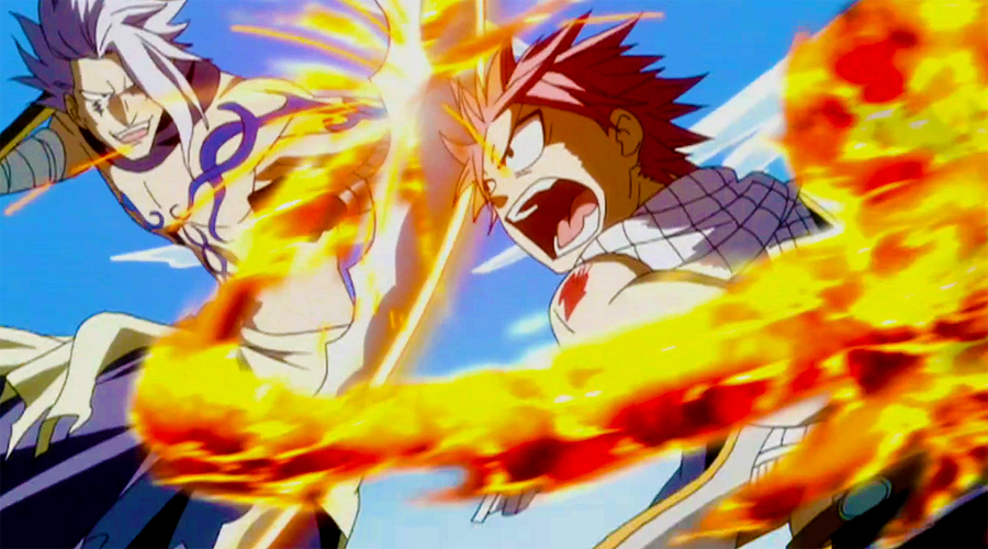 Fire Meets Iron  Top 5 Natsu Dragneel Moments 