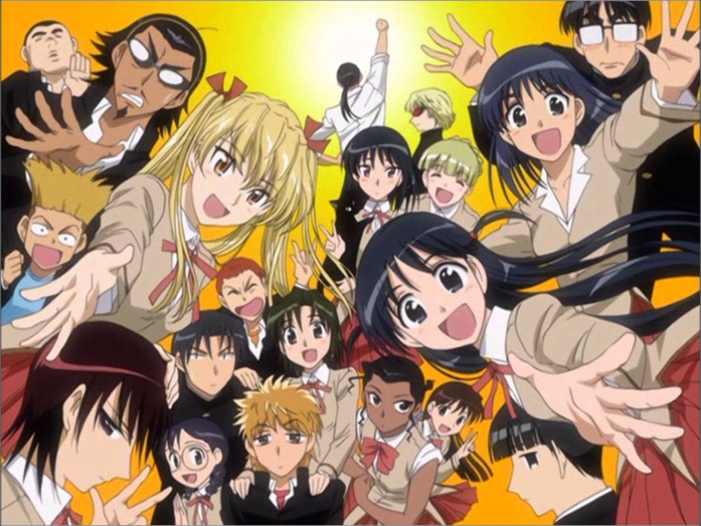Wall Scroll - School Rumble - Group Fabric Poster New Licensed Anime Art  ge9906 - Walmart.com