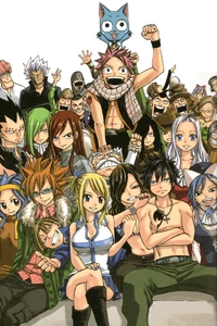 Most of Fairy Tail's prominent members