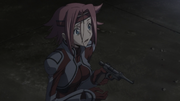 Kallen's reaction on the revealment of Zero (Lelouch)