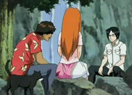 Sado, Orihime, Yoruichi try to recruit Uryu Ishida