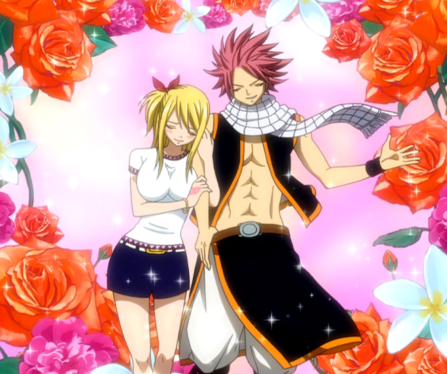 I wanted to see a episode with natsu and gray in suits why would thay put  this in the opening if we never see thi…