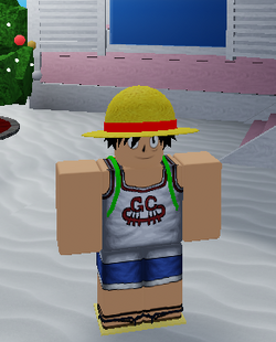 Making Luffy A Roblox Account! 