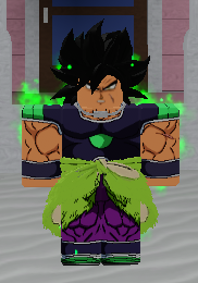 FIZ A FUSÃO COM O LENDÁRIO SUPER SAIYAJIN BROLY NO ROBLOX