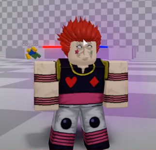 Hisoka Hair Down Abs - roblox anime battle arena wiki