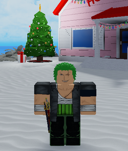 HOW TO MAKE RORONOA ZORO (TIME SKIP) IN ROBLOX 