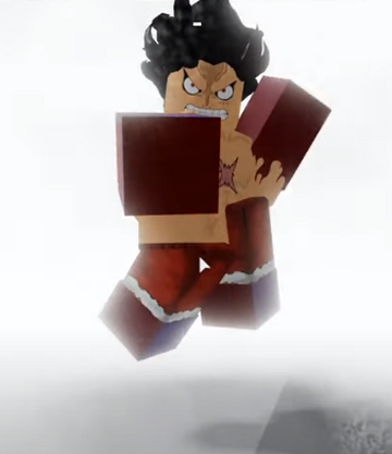 Obtaining GEAR 4 And Becoming Luffy in One Piece Roblox 