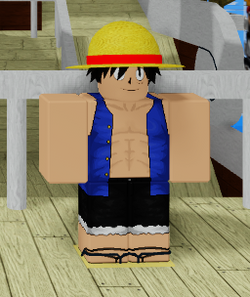 HOW TO GET MONKEY D LUFFY OUTFIT FOR FREE ON ROBLOX 