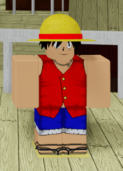 HOW TO GET MONKEY D LUFFY OUTFIT FOR FREE ON ROBLOX 