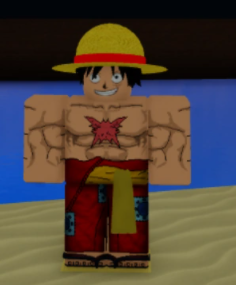 Monkey d luffy skin roblox for stories em 2023