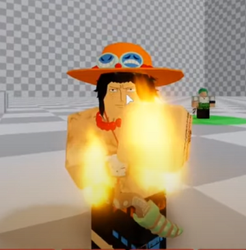 FIZ A SKIN DO PORTGAS D. ACE DO ONE PIECE no ROBLOX 