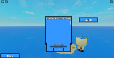 Private Server Roblox