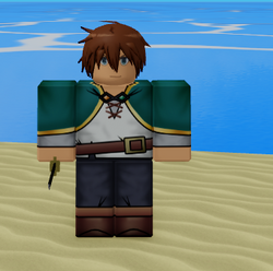 Kazuma Sato Anime Battle Arena Aba Wiki Fandom - roblox megumin outfit