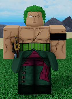 Roronoa zoro t shirt roblox