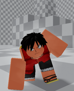 como montar a skin do luffy no roblox