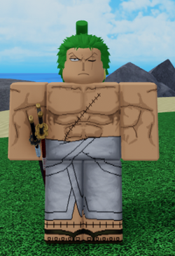 HOW TO MAKE RORONOA ZORO (TIME SKIP) IN ROBLOX 