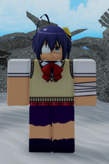 Rikka's 4th skin, which is Rikka's school uniform without her jacket. This is featured in the opening: Sparkling Day.