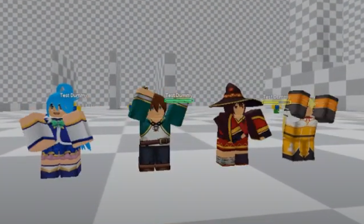 JOGANDO COM O KAZUMA ( KONOSUBA), ANIME BATTLE ARENA, ROBLOX