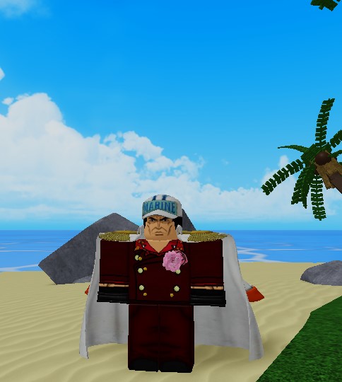 Lynx on X: Akainu Admiral Cloak! 🔥 #RobloxDev #Roblox