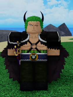 HOW TO MAKE RORONOA ZORO (TIME SKIP) IN ROBLOX 