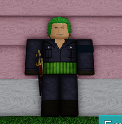 HOW TO MAKE RORONOA ZORO (TIME SKIP) IN ROBLOX 