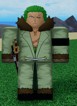 HOW TO MAKE RORONOA ZORO (TIME SKIP) IN ROBLOX 