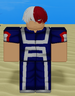 How To Make Todoroki In Roblox - how to make todoroki in roblox meep city