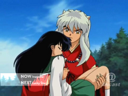 Screen bug seen during Inuyasha.