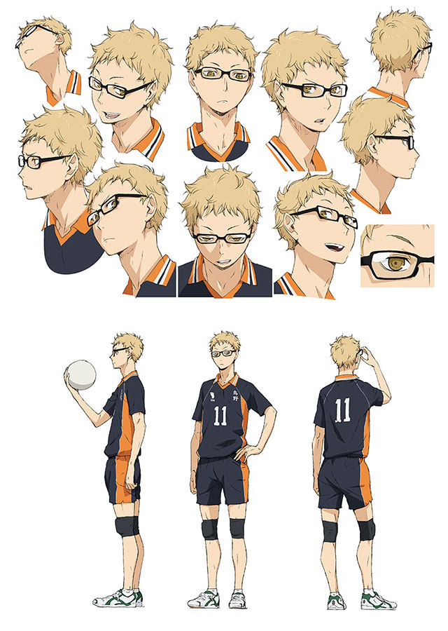 Design de personagens de Haikyu!! 4 (Haikyu!! TO THE TOP)