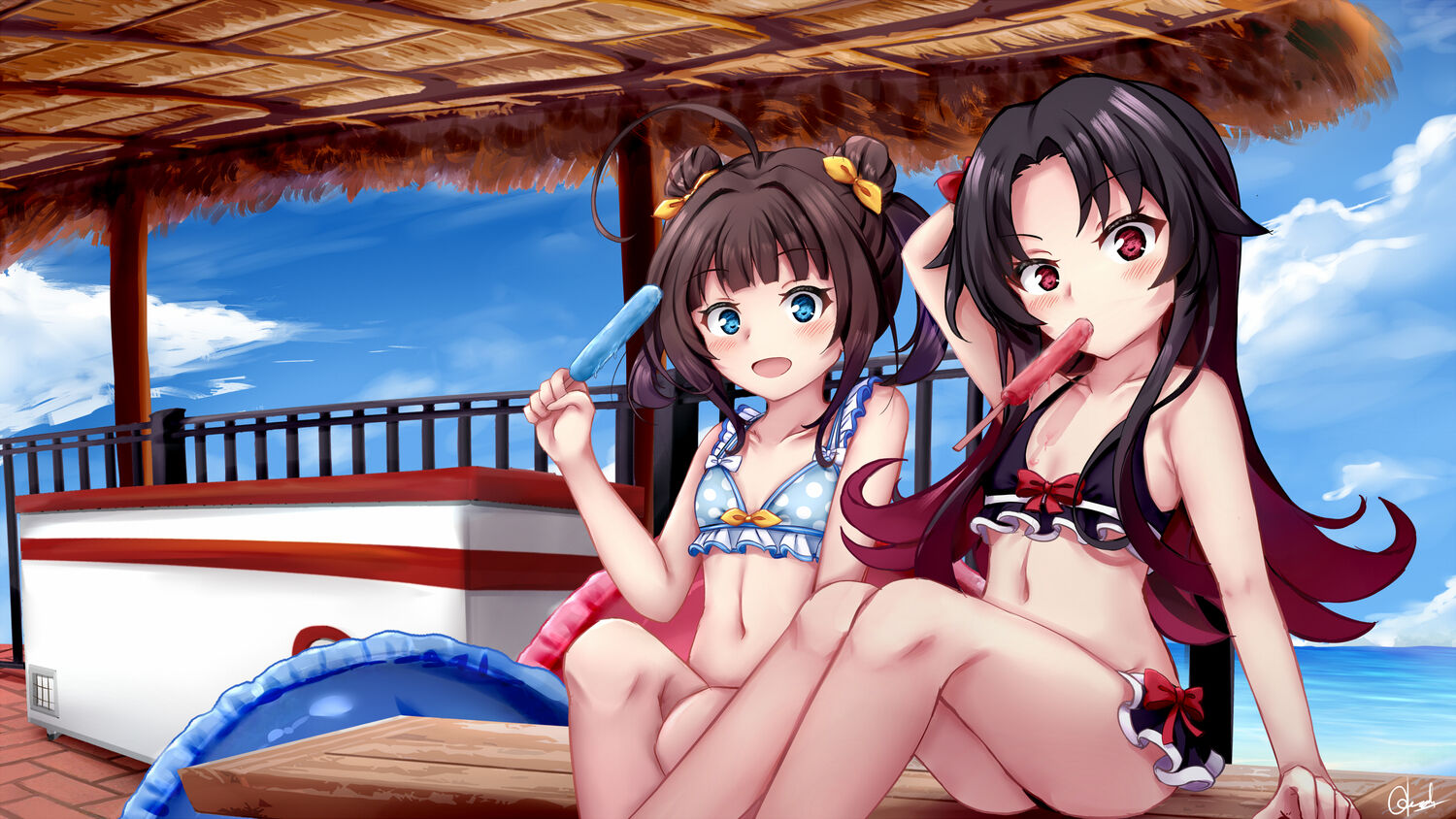 Anime girls swimsuits new arrivals