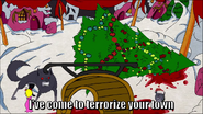 Insanity Wolf after killing the Whos in Whoville