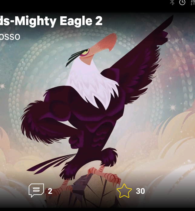 Angry Birds - Choose the Mighty Eagle from the bar along the top