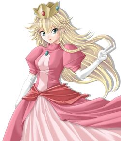 How to Draw Princess Peach In Anime Style | Super Mario step by step easy  Tutorial II - YouTube