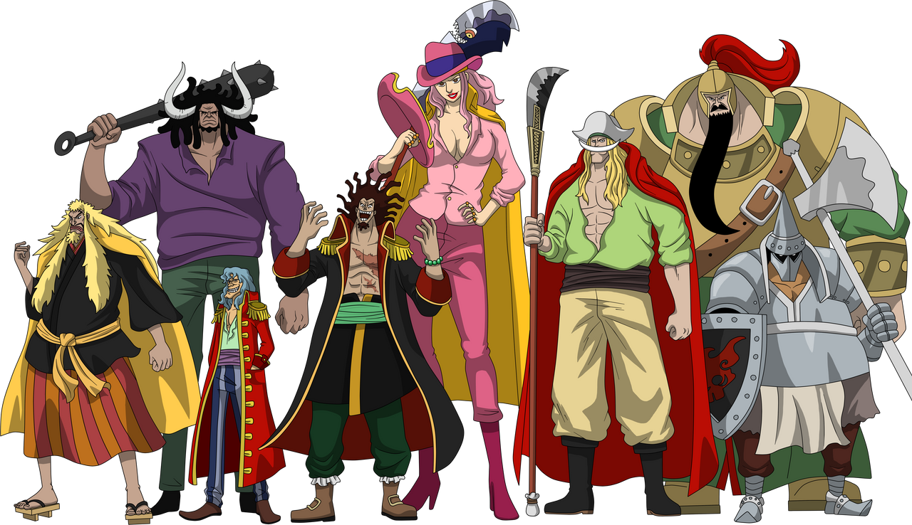 One Piece: A tripulação mais forte explicada: Quem são os Piratas Rocks?