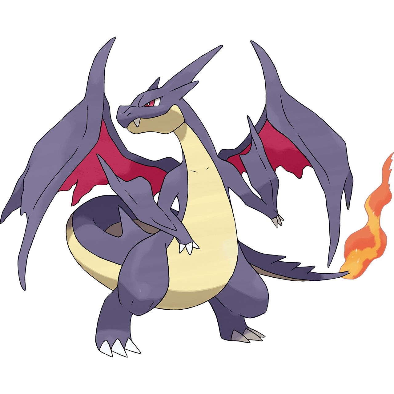 Pokémon Blast News - Por um acaso vocês sabiam que a versão shiny do  Charizard era originalmente roxa com as asas verdes?? Os pokémon Shiny  foram introduzidos na segunda geração com o