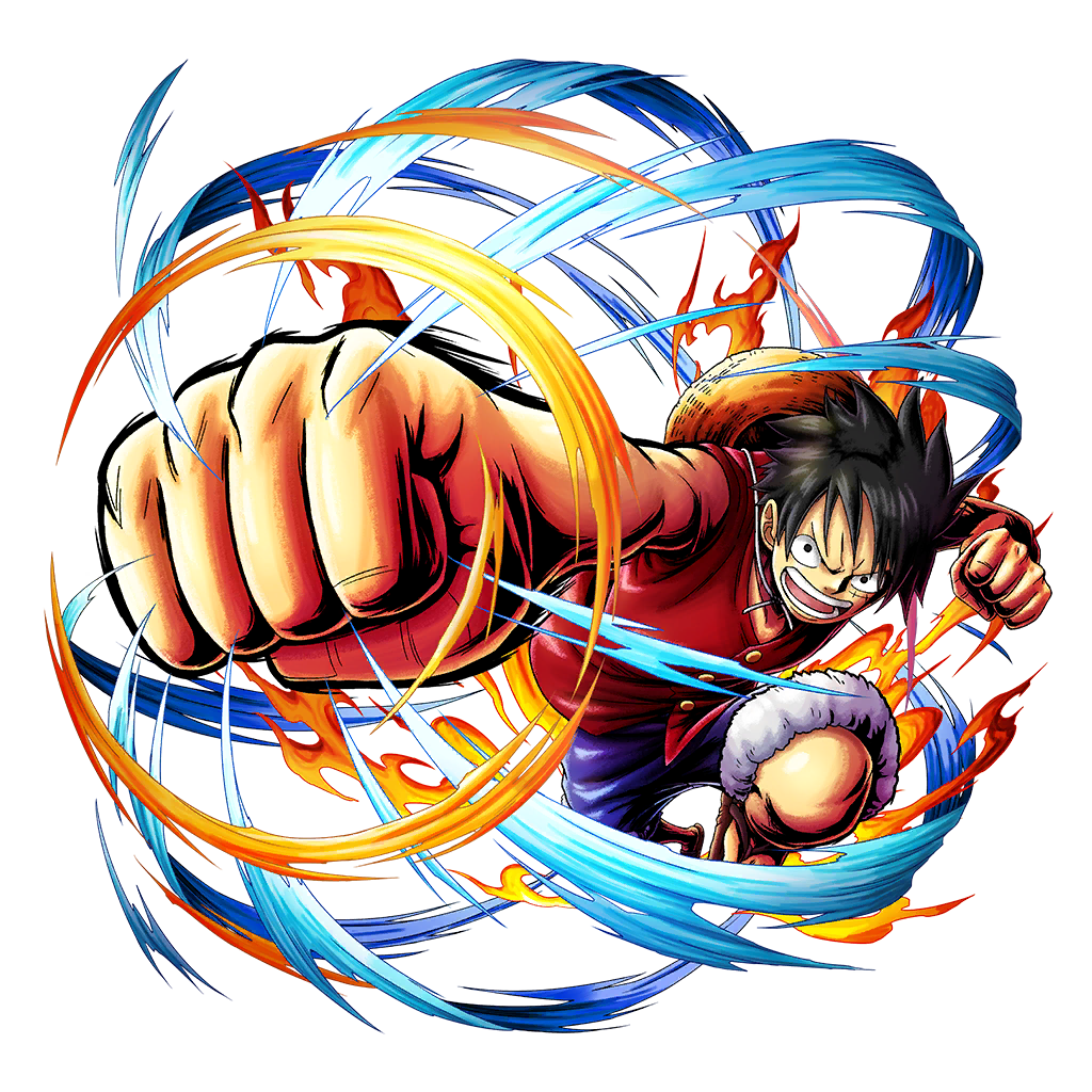 Monkey D Luffy Gear 5 Colored Transparent PNG - PNGAnime