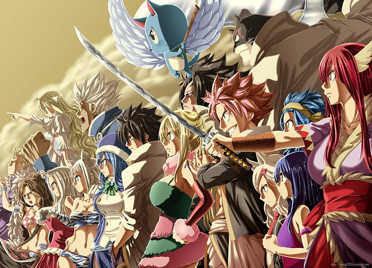 Anime screenshots - Um dos melhores arcos de Fairy Tail Arco de