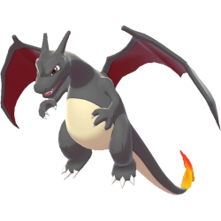 Número de Nome: Charizard Charbonizedalizard Flame pokemon (Pokemon chama)  metros Peso: 95 Kg Nome pessoal: NÃO É UM DRAGÃO KKKK Fogo Esse pokemon voa  em busca de oponentes poderosos, quanto mais experiência