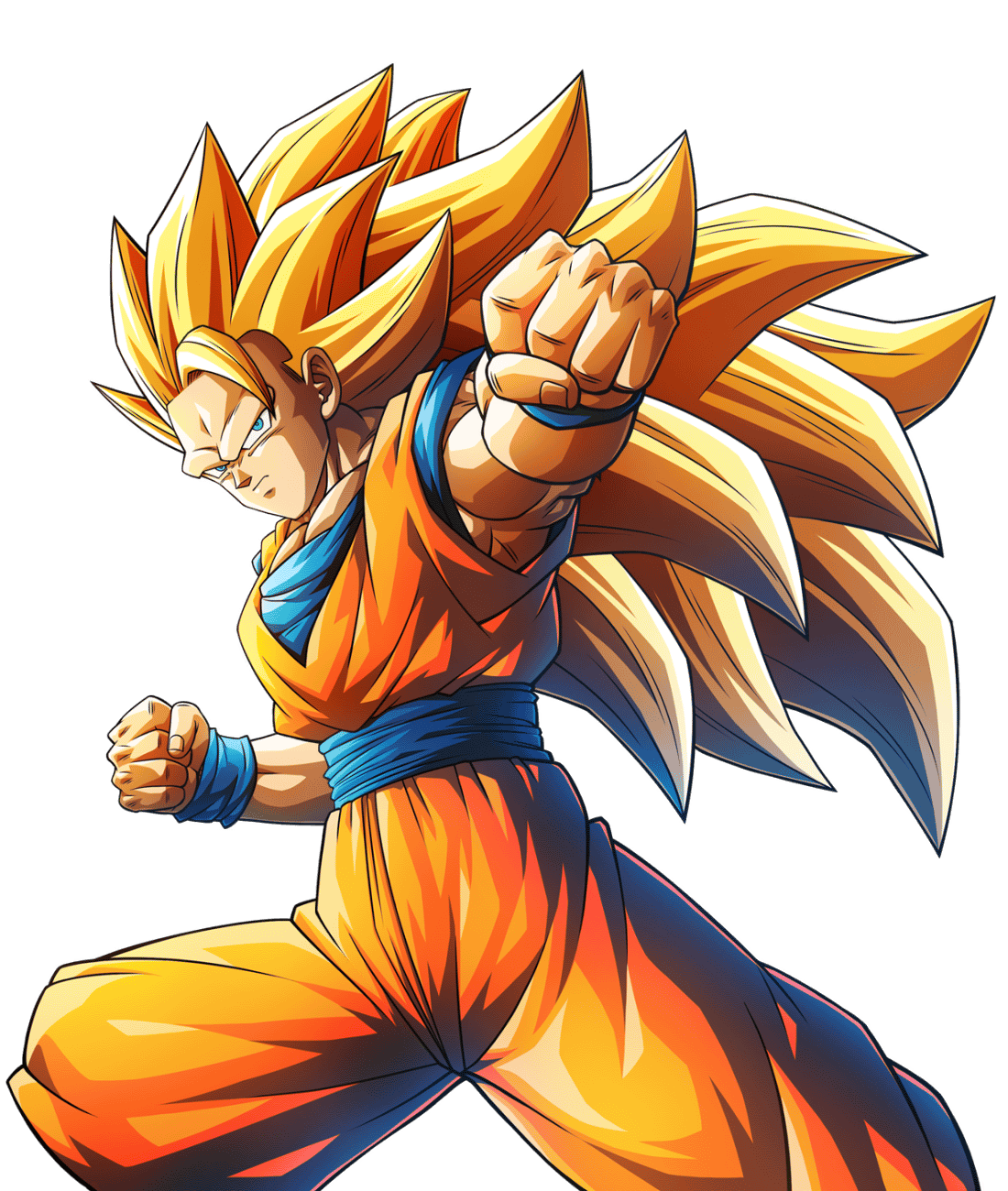 Goku Super Saiyan 2 Art Print