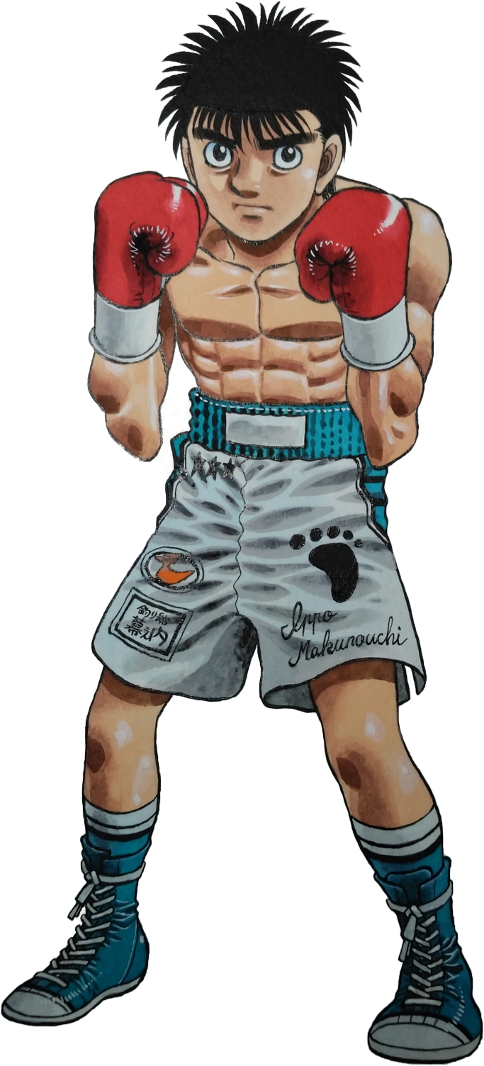 Camiseta Camisa Ippo Makunouchi Lutador Boxe Hajime Hd 7 em