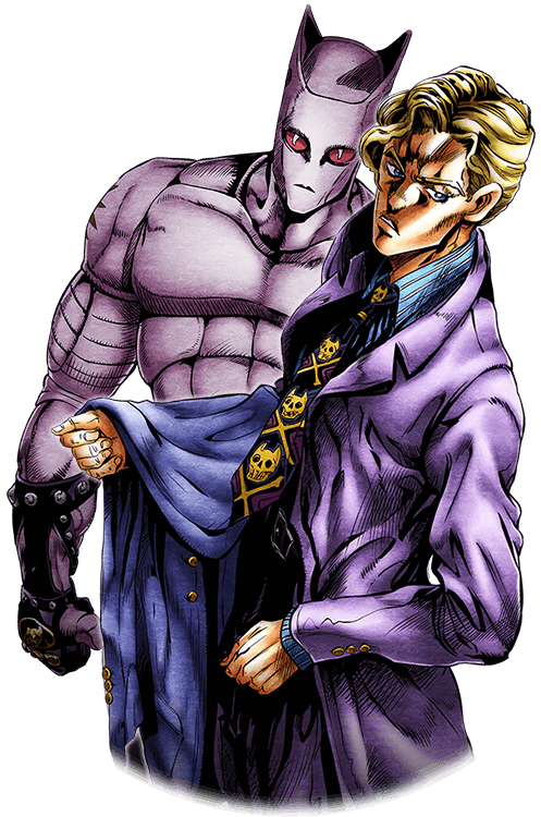 Yoshikage Kira JoJo's Bizarre Adventure Art Killer Queen, killer, purple,  superhero png