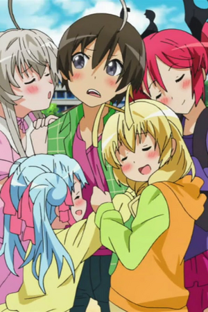 Are there any romance animes with a reverse harem that I probably