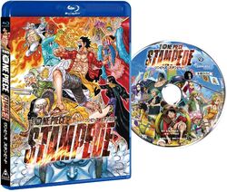 ONE PIECE STAMPEDE Limited Steel Book Specification [Blu-ray * Region B]  (Import Version)