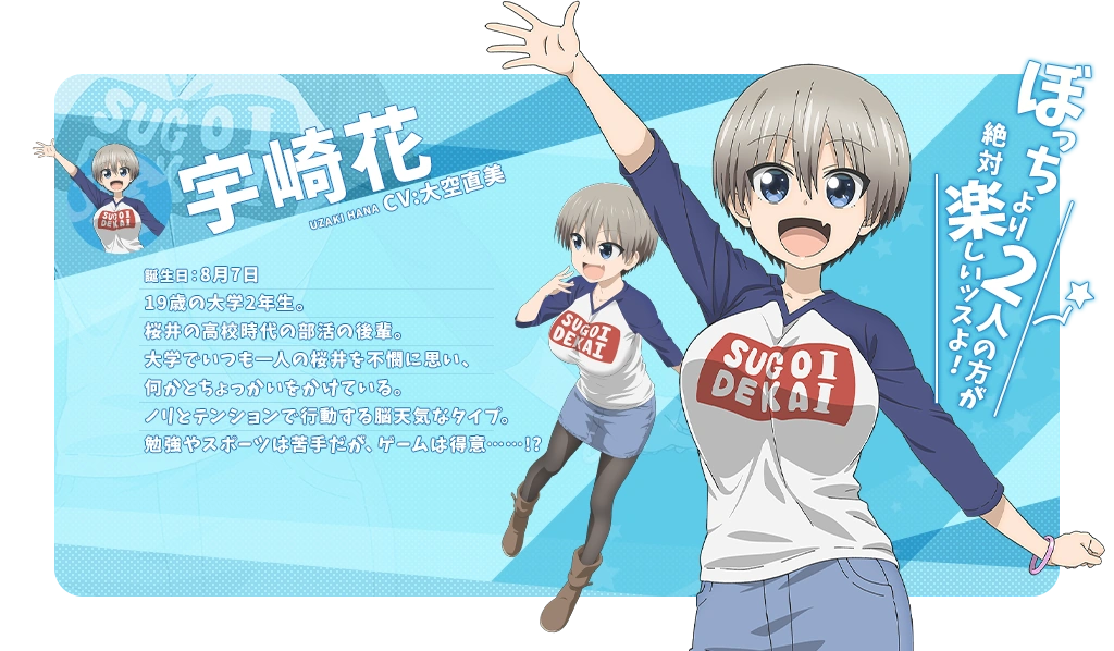 Hana Uzaki Image Gallery Animevice Wiki Fandom