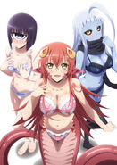 Monster Musume OAD 2 - Lala, Manako, and Miia