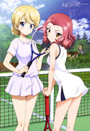 Darjeeling and Rosehip (Megami 193) Girls und Panzer