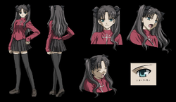 Rin Tohsaka Concept Art Rin Tohsaka Image Gallery Animevice Wiki Fandom rin tohsaka image gallery animevice